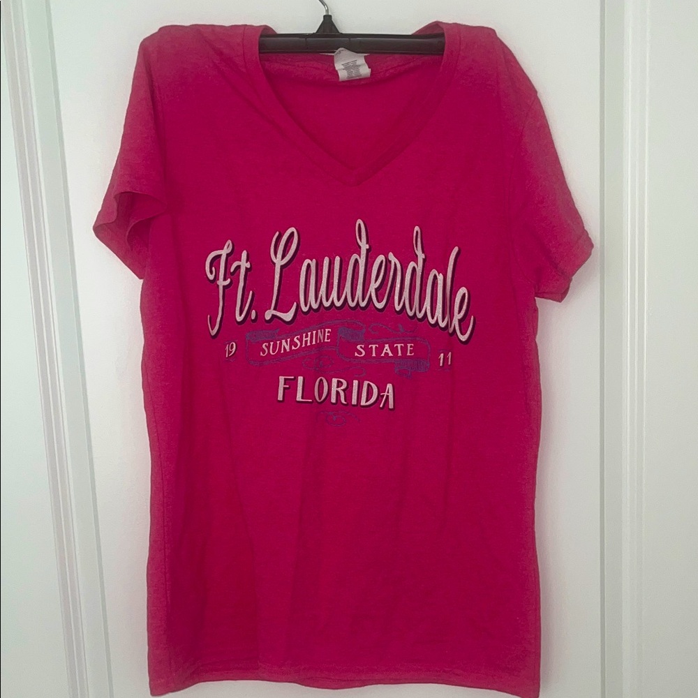 Pink Ft. Lauderdale Graphic Tee